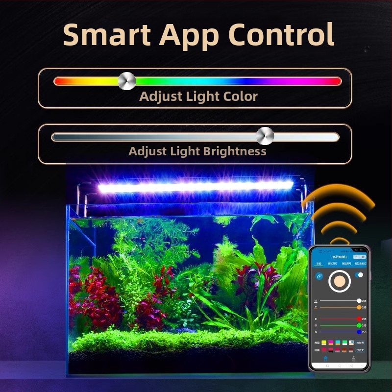 LED rasvjeta za biljke u akvariju - puni spektar, plastični okvir, šifra proizvoda Sd-t8-1000jl