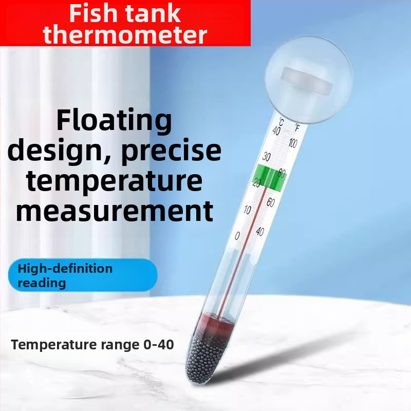 Plutajući termometar za akvarij — opća funkcija; Materijal: Drugi; Uvoz: Ne; Privatne marke: Ne; Kategorija: Termometar