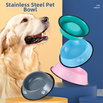 Δοχείο ταΐσματος κατοικίδιων από ανοξείδωτο ατσάλι — Jin Xi, κατηγορία: εξοπλισμός κατοικίδιων, χειροκίνητο τάισμα (χωρίς αυτόματο)