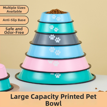 Δοχείο ταΐσματος κατοικίδιων από ανοξείδωτο ατσάλι — Jin Xi, κατηγορία: εξοπλισμός κατοικίδιων, χειροκίνητο τάισμα (χωρίς αυτόματο)