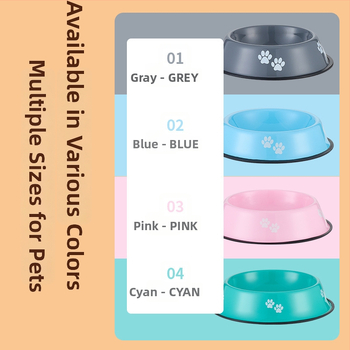 Δοχείο ταΐσματος κατοικίδιων από ανοξείδωτο ατσάλι — Jin Xi, κατηγορία: εξοπλισμός κατοικίδιων, χειροκίνητο τάισμα (χωρίς αυτόματο)