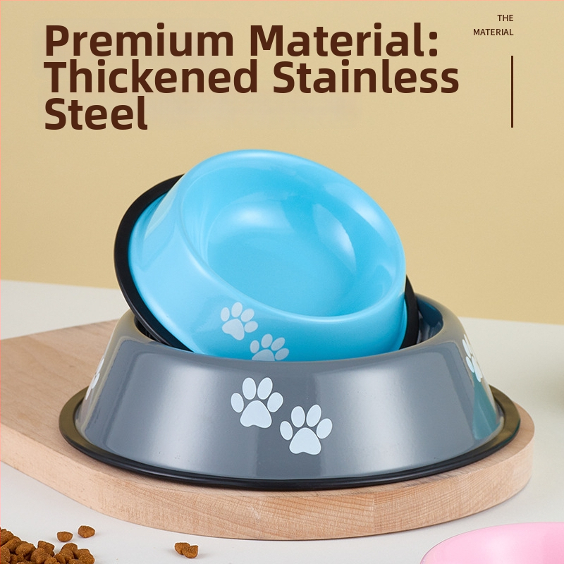 Δοχείο ταΐσματος κατοικίδιων από ανοξείδωτο ατσάλι — Jin Xi, κατηγορία: εξοπλισμός κατοικίδιων, χειροκίνητο τάισμα (χωρίς αυτόματο)