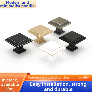 Drška za garderobni ormar i ormarić, aluminijska legura, brušena površina, moderan minimalistički stil