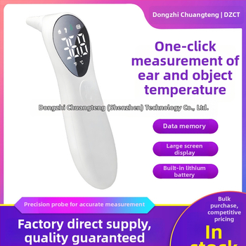 Infracrveni beskontaktni termometar za čelo i objekt, ručni dvostruko namjenski digitalni termometar, mjerenje <1 s, raspon 32.0–42.9°C, USB punjenje