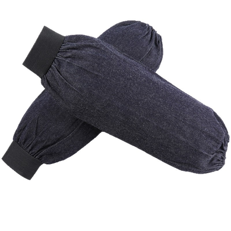 Denim rukavi za tvornicu – otporni na abraziju, zaštita od prljavštine, moderan jednostavan stil