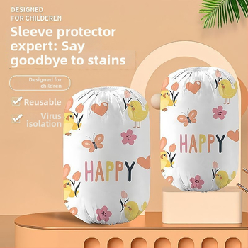 Dječji jednokratni zaštitni rukavi – unisex, otporni na mrlje, crtani stil – izlazak u jesen 2025