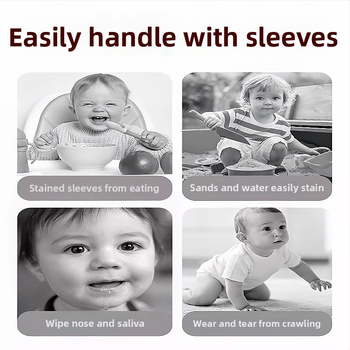 Dječji jednokratni zaštitni rukavi – unisex, otporni na mrlje, crtani stil – izlazak u jesen 2025