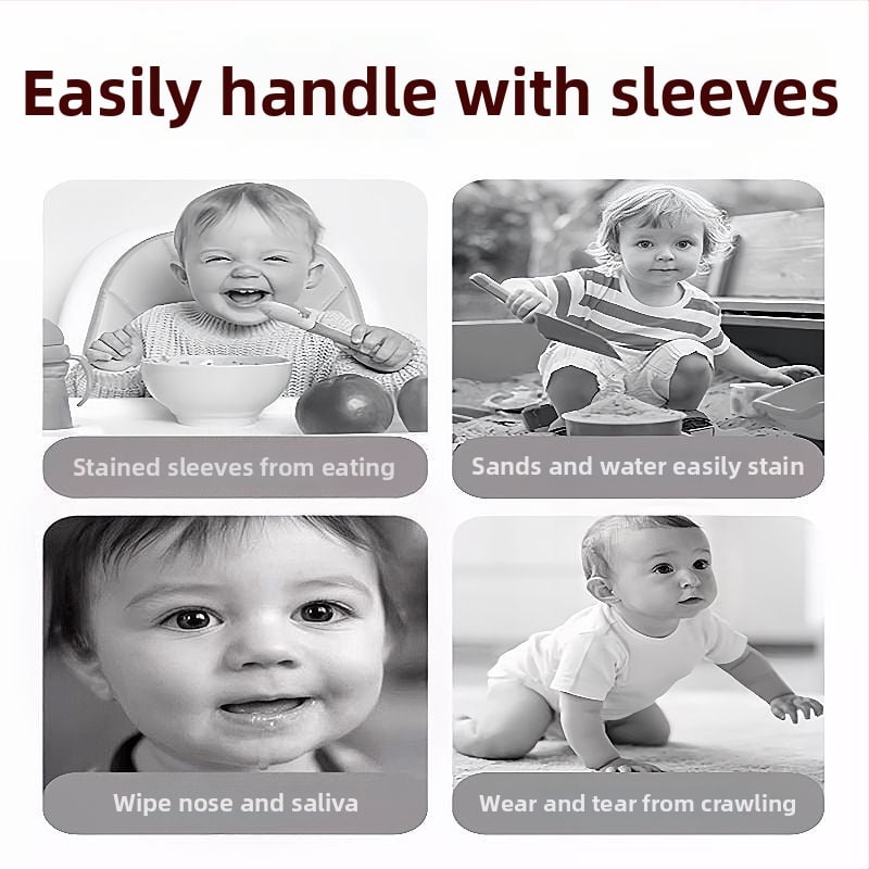 Dječji jednokratni zaštitni rukavi – unisex, otporni na mrlje, crtani stil – izlazak u jesen 2025