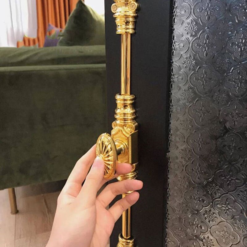 Brava za namještaj Heaven and Earth – francuski stil, cinkov legura, elektroplatirano, za kupaonske ormariće, garderobe i ormariće za cipele