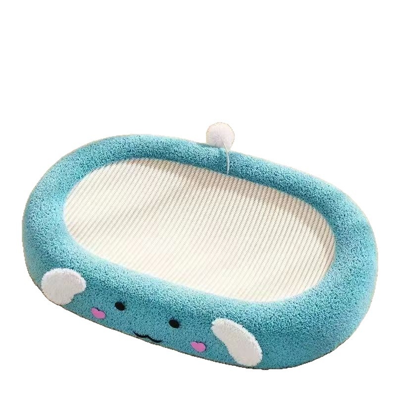 Ξύστρα για γάτες με ενσωματωμένη φωλιά – Αμιγές κάνναβης, ανθεκτικό στη φθορά, χωρίς αποδέσμευση ινών