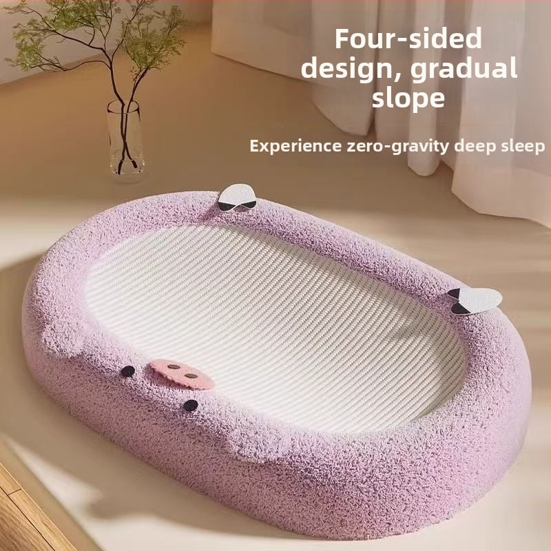 Ξύστρα για γάτες με ενσωματωμένη φωλιά – Αμιγές κάνναβης, ανθεκτικό στη φθορά, χωρίς αποδέσμευση ινών