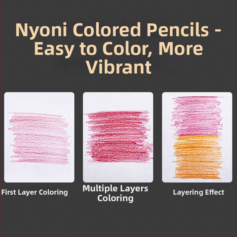 Neoni olejové ceruzky sada, kovové puzdro, HB jadro, základné balenie, na maľovanie a kreslenie