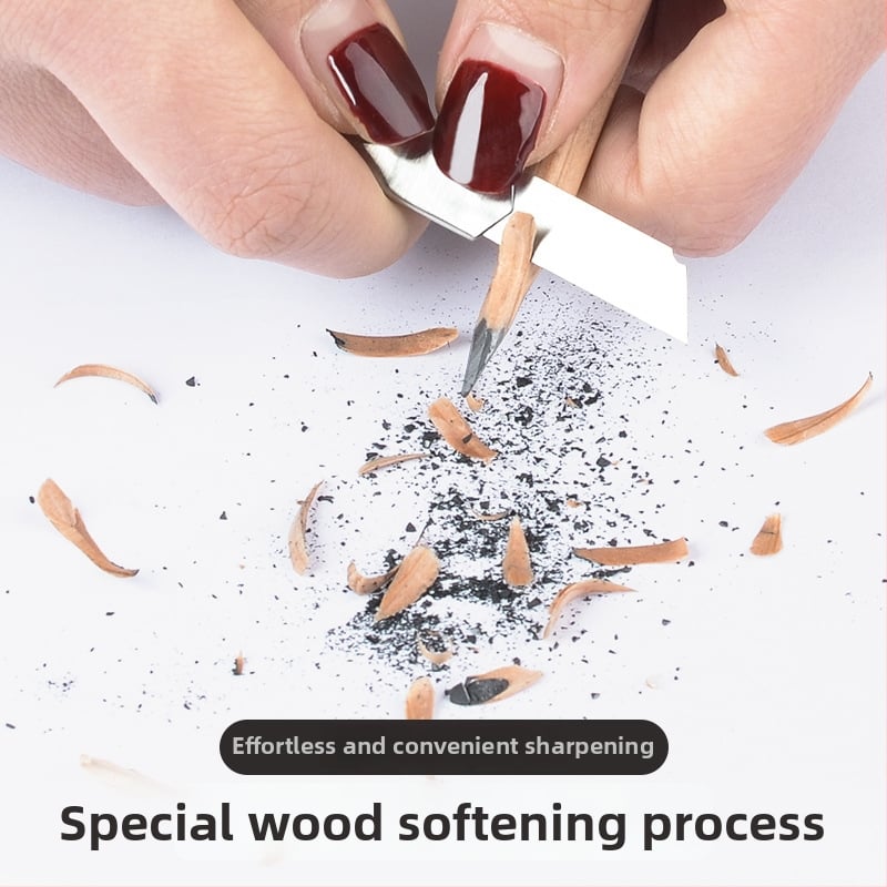 Marco 7001 profesionálny umelecký set ceruziek — drevené ceruzky 2B a HB, grafit/uhlík, 12 ks v krabičke, 240 krabičiek v kartóne