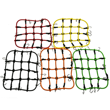 Δ90 1:10 Δίκτυο αποσκευών οροφής – καουτσούκ σχοινί, εξαρτήματα διακόσμησης μοντέλου, τροποποίηση DIY, μεγάλο και μικρό δίχτυ, συναρμολόγηση