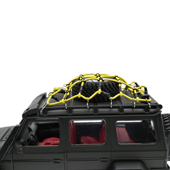 Δ90 1:10 Δίκτυο αποσκευών οροφής – καουτσούκ σχοινί, εξαρτήματα διακόσμησης μοντέλου, τροποποίηση DIY, μεγάλο και μικρό δίχτυ, συναρμολόγηση