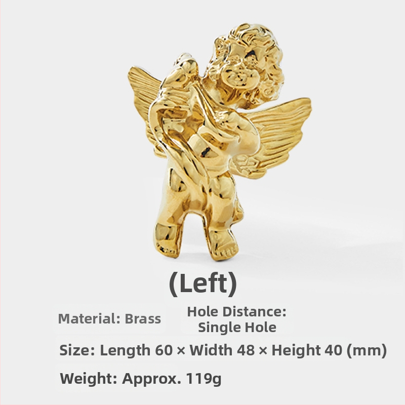 Letti Hardware 5653 mesingana ručka za vrata ormarića – talijanski minimalistički stil.