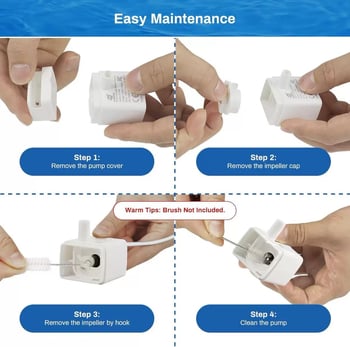 Pumpa za hranjenje vodom za kućne ljubimce, zamjenska pumpa, model 251-b; odvojiva; za pse i mačke; bez podrške aplikacije