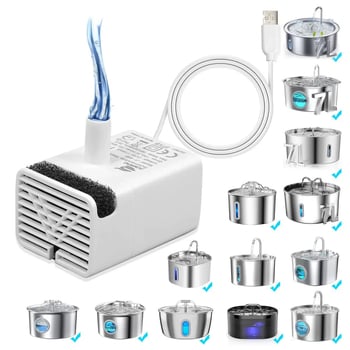 Pumpa za hranjenje vodom za kućne ljubimce, zamjenska pumpa, model 251-b; odvojiva; za pse i mačke; bez podrške aplikacije