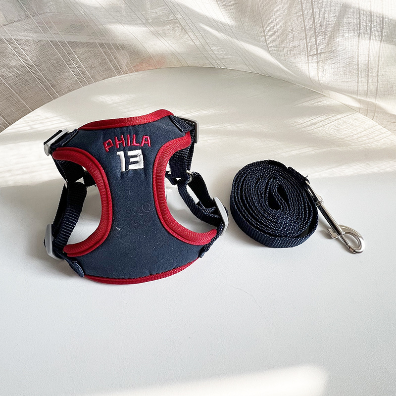 Θωρακική γιλέκα με διχτυωτή κατασκευή για σκύλους — Crisp Pet, ιμάντας/αλυσίδα κατοικίδιων