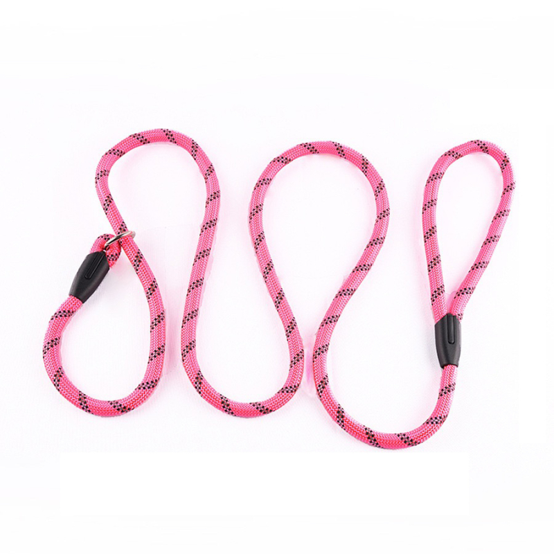 Πλεκτός λουρί σκύλου από νάιλον – ανακλαστικό, όλα σε ένα για εκπαίδευση, εξωτερικούς περιπάτους