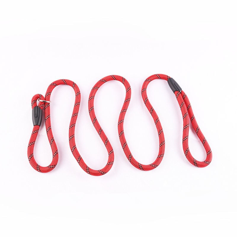 Πλεκτός λουρί σκύλου από νάιλον – ανακλαστικό, όλα σε ένα για εκπαίδευση, εξωτερικούς περιπάτους