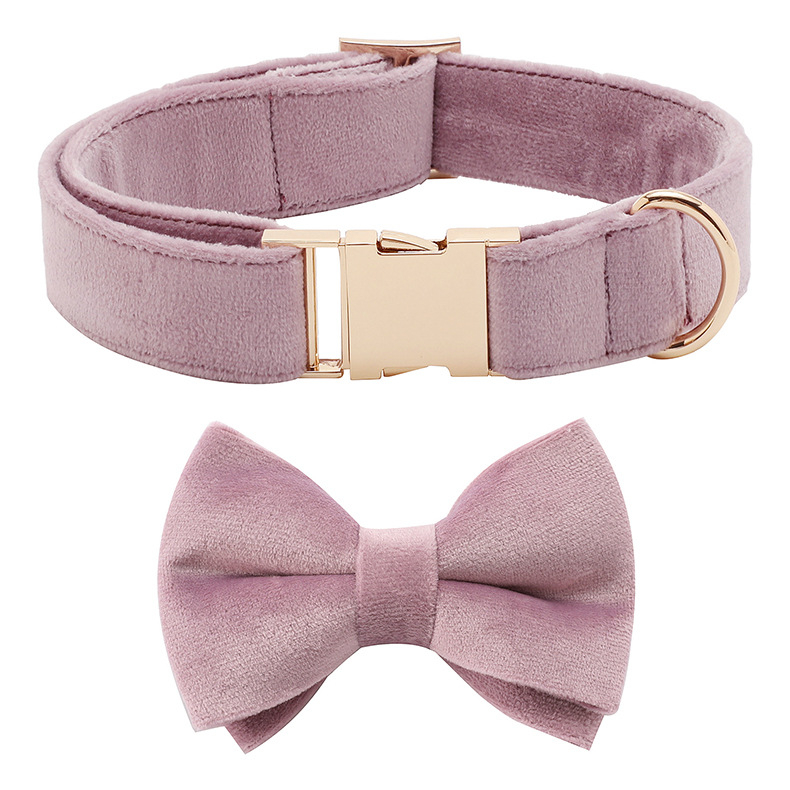 Σετ περιλαίμιο σκύλου από ύφασμα με αναδιπλούμενο λουρί και εξατομικευμένη χάραξη — μάρκα KIKO