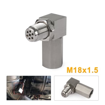 Konektor kisiknog senzora za automobil, 90° kut, M18x1.5 navoj, univerzalna kompatibilnost, model AL870932460616