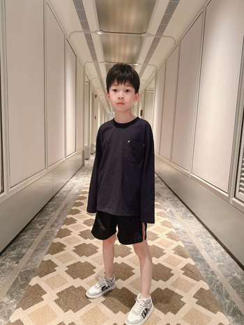 Dječje pamučno T-majica s džepom, okrugli izrez, 100% pamuk, anti miris, kratke rukave