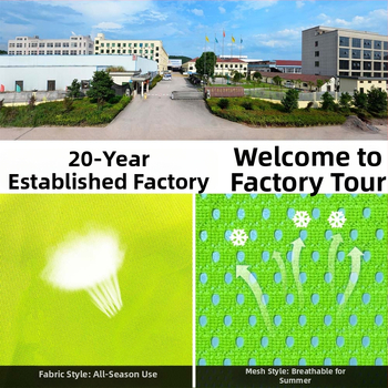 Vysoko viditeľná reflexná vesta – bez vreciek, podpora tlače loga; Model HC-002/HC-012; Značka Haichuan; Licencovateľná súkromná značka