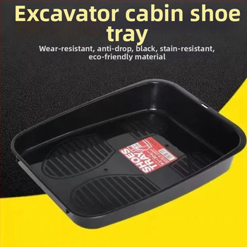 Skriňa na topánky do kabíny – vnútorný úložný organizér pre ťažké stroje (bager, nakladač, vysokozdvižný vozík, žeriav)