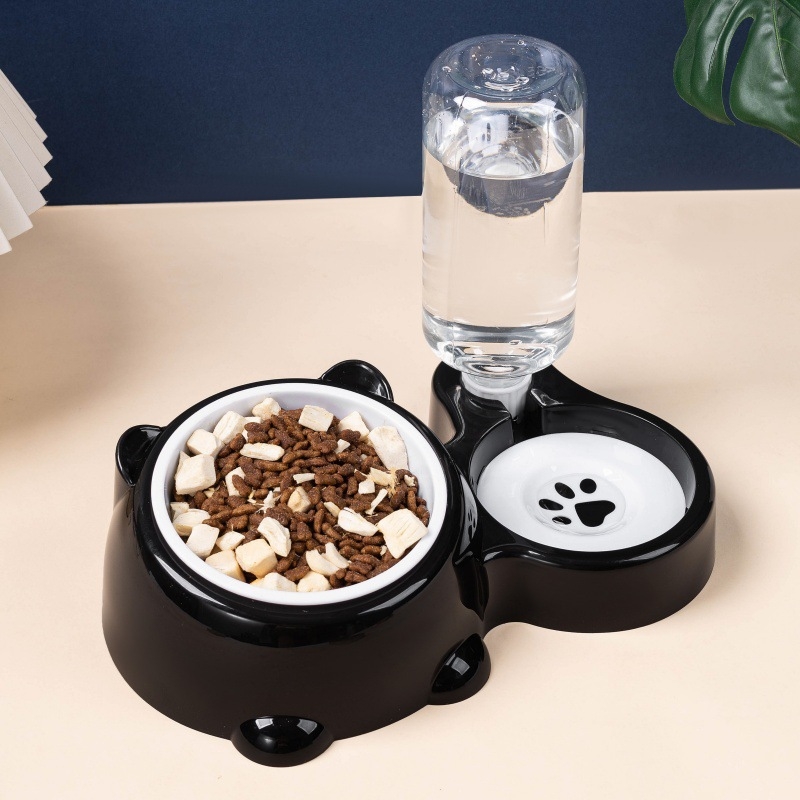 Mačja posuda za hranu i vodu s automatskim dopunjavanjem, 2-u-1 za piće i hranu