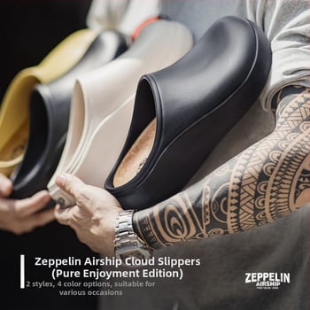 Férfi EVA klumpa vastag talppal, vízálló, slip-on, kültéri nyári papucs