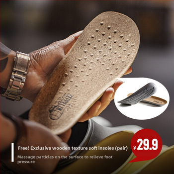 Férfi EVA klumpa vastag talppal, vízálló, slip-on, kültéri nyári papucs