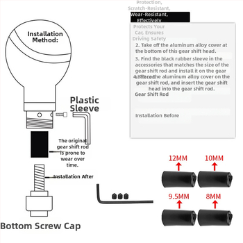 Ručica mjenjača, cobra stil, kompatibilna s univerzalnim ručnim mjenjačem, mogućnost privatne oznake