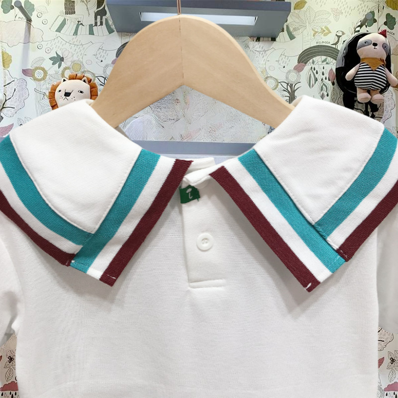 Unisex dječje kratke rukave majice, 100% pamuk, crtani uzorak, ljeto 2025