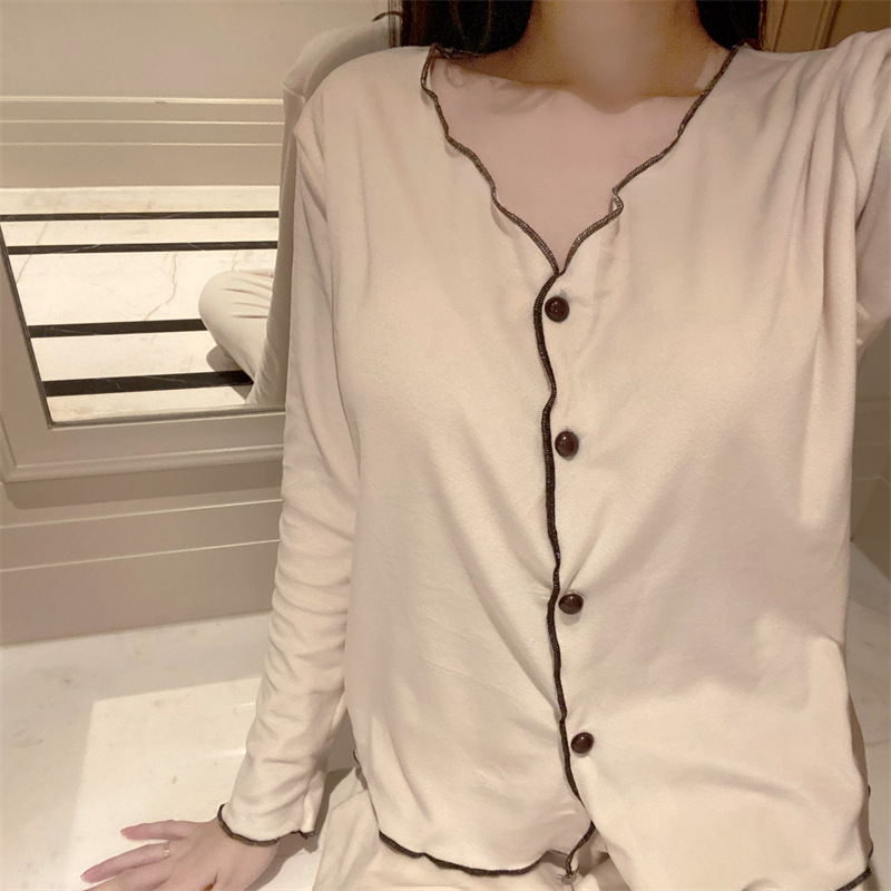 Island Velvet set: Kardigan, Modern minimalist stil; Poliester 95–100%, Težina tkanine 181–200 g/m²