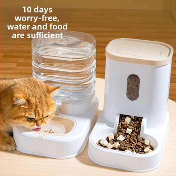 All-in-One διανομέας νερού και τροφοδότης κατοικίδιων για γάτες και σκύλους, χωρίς παροχή ρεύματος (Υλικό: Άλλο; Προέλευση: Άλλο; Αυτόματη σίτιση: Δεν περιλαμβάνεται; Κατηγορία: Εργαλεία διατροφής κατοικίδιων)