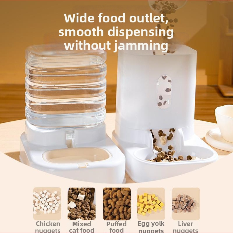 All-in-One διανομέας νερού και τροφοδότης κατοικίδιων για γάτες και σκύλους, χωρίς παροχή ρεύματος (Υλικό: Άλλο; Προέλευση: Άλλο; Αυτόματη σίτιση: Δεν περιλαμβάνεται; Κατηγορία: Εργαλεία διατροφής κατοικίδιων)