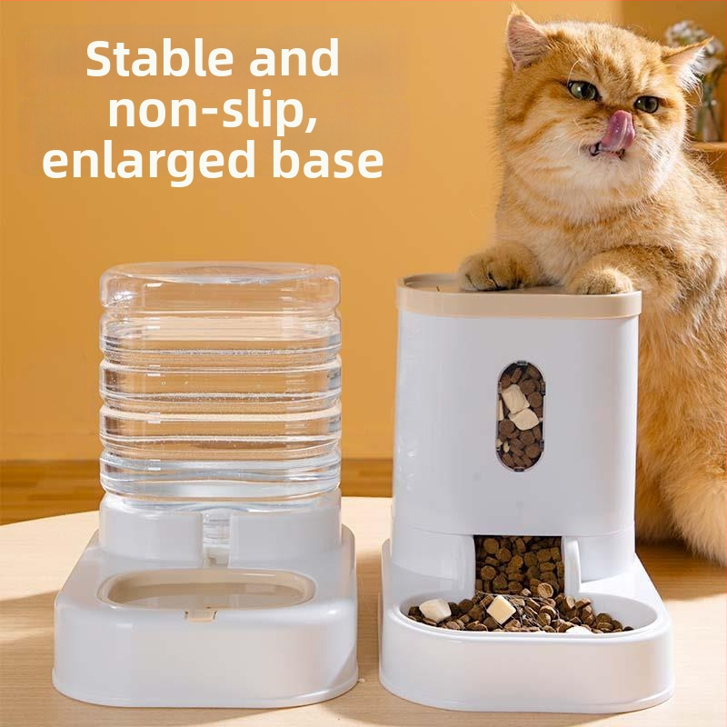 All-in-One διανομέας νερού και τροφοδότης κατοικίδιων για γάτες και σκύλους, χωρίς παροχή ρεύματος (Υλικό: Άλλο; Προέλευση: Άλλο; Αυτόματη σίτιση: Δεν περιλαμβάνεται; Κατηγορία: Εργαλεία διατροφής κατοικίδιων)