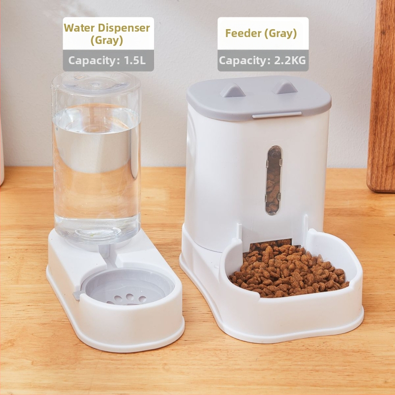 All-in-One διανομέας νερού και τροφοδότης κατοικίδιων για γάτες και σκύλους, χωρίς παροχή ρεύματος (Υλικό: Άλλο; Προέλευση: Άλλο; Αυτόματη σίτιση: Δεν περιλαμβάνεται; Κατηγορία: Εργαλεία διατροφής κατοικίδιων)