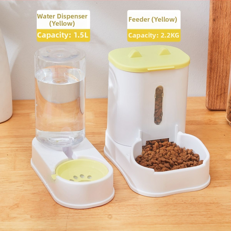 All-in-One διανομέας νερού και τροφοδότης κατοικίδιων για γάτες και σκύλους, χωρίς παροχή ρεύματος (Υλικό: Άλλο; Προέλευση: Άλλο; Αυτόματη σίτιση: Δεν περιλαμβάνεται; Κατηγορία: Εργαλεία διατροφής κατοικίδιων)