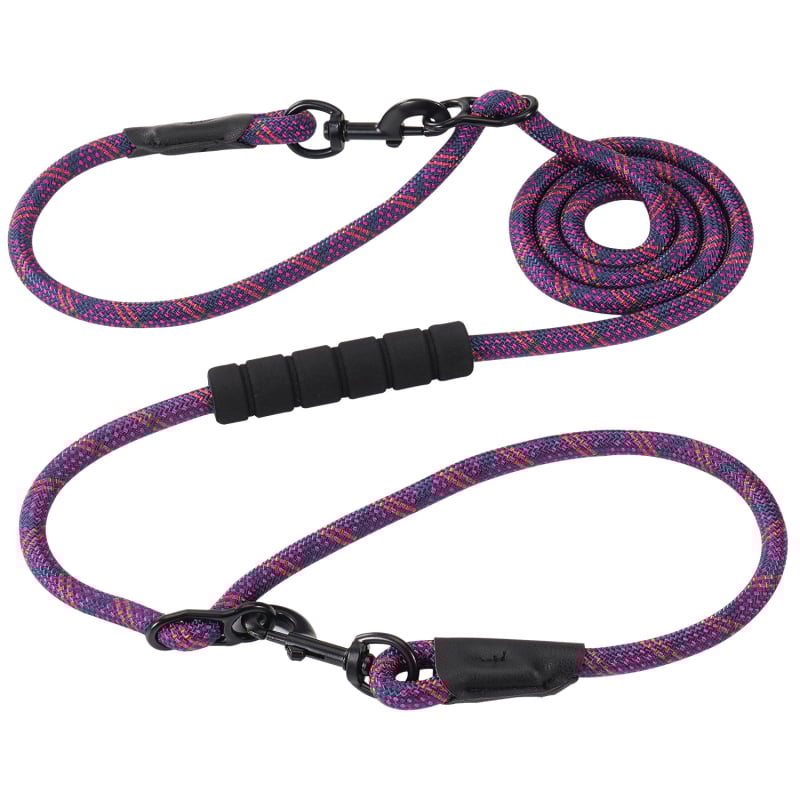 Dvostruki povodac za pse, najlon, dizajn 1:2, neproširiv