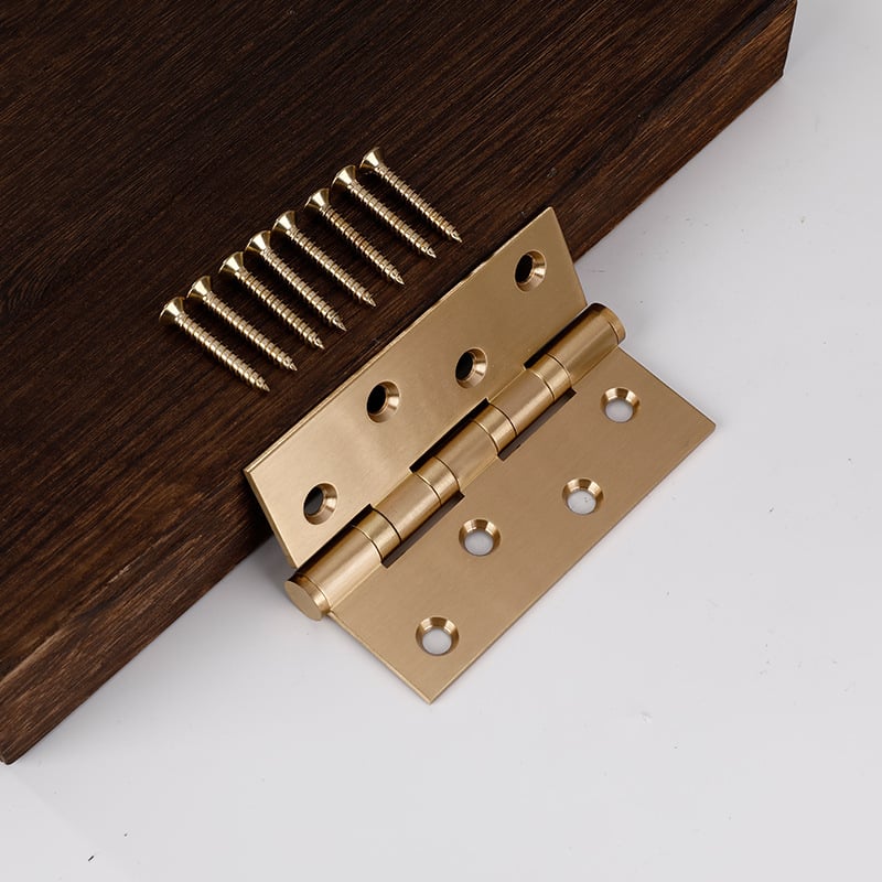 Šarnir s ležajem, bakreni, završna obrada struganim žicom, model 3043, brend FUSUI, moderan jednostavan stil