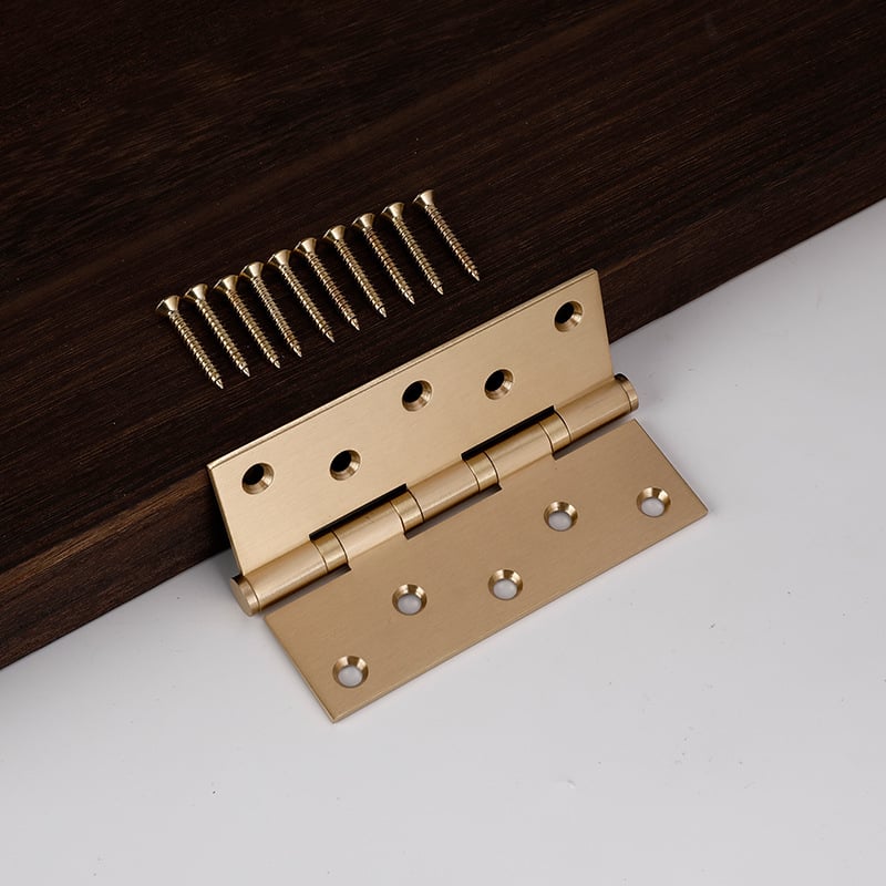 Šarnir s ležajem, bakreni, završna obrada struganim žicom, model 3043, brend FUSUI, moderan jednostavan stil