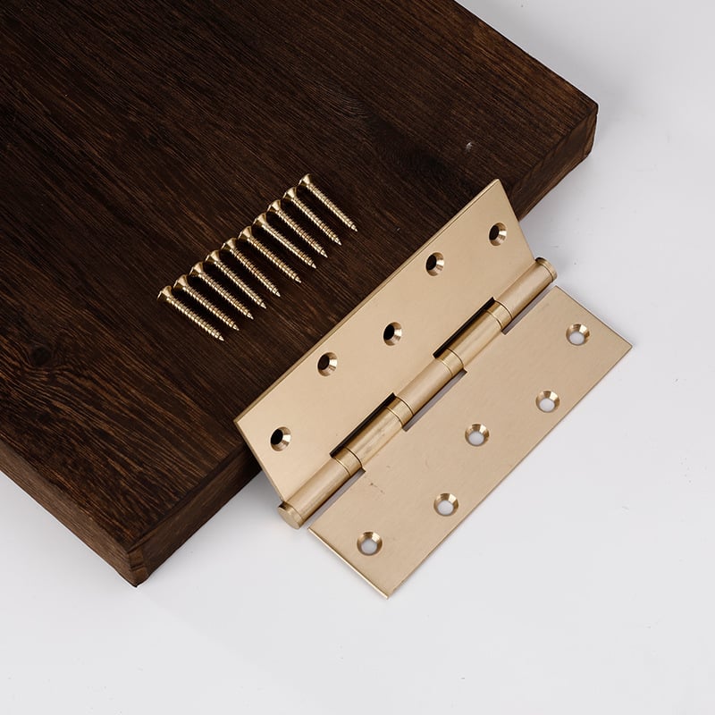 Šarnir s ležajem, bakreni, završna obrada struganim žicom, model 3043, brend FUSUI, moderan jednostavan stil