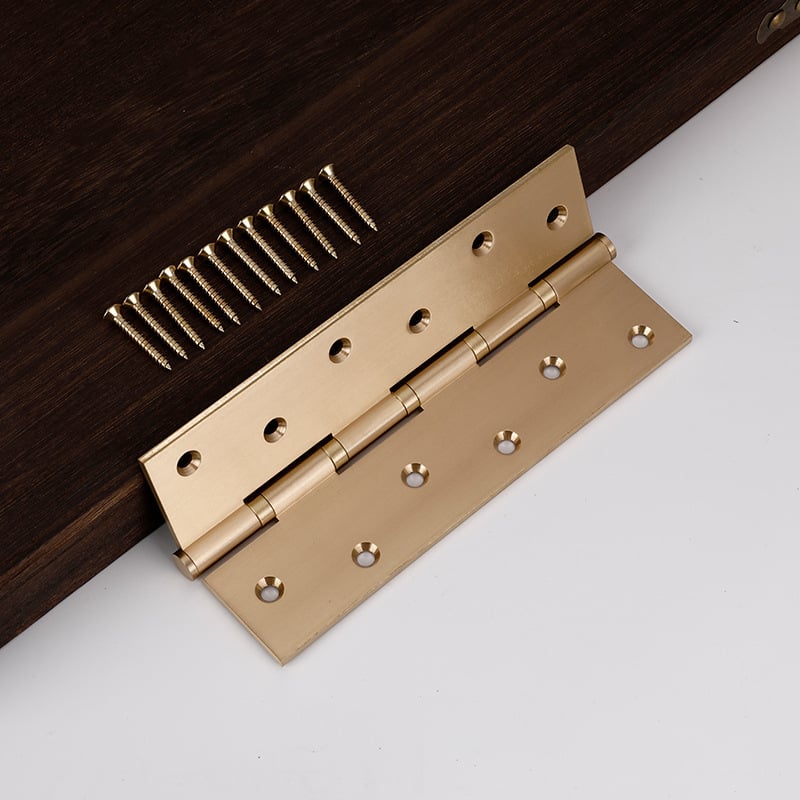 Šarnir s ležajem, bakreni, završna obrada struganim žicom, model 3043, brend FUSUI, moderan jednostavan stil