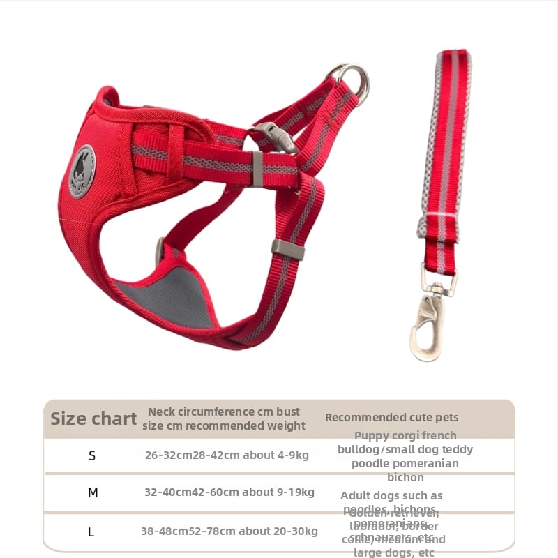 Prsni remen za pse od Oxford platna, marka Wanjia, fiksni remen