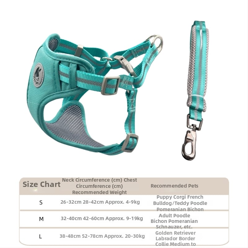 Prsni remen za pse od Oxford platna, marka Wanjia, fiksni remen