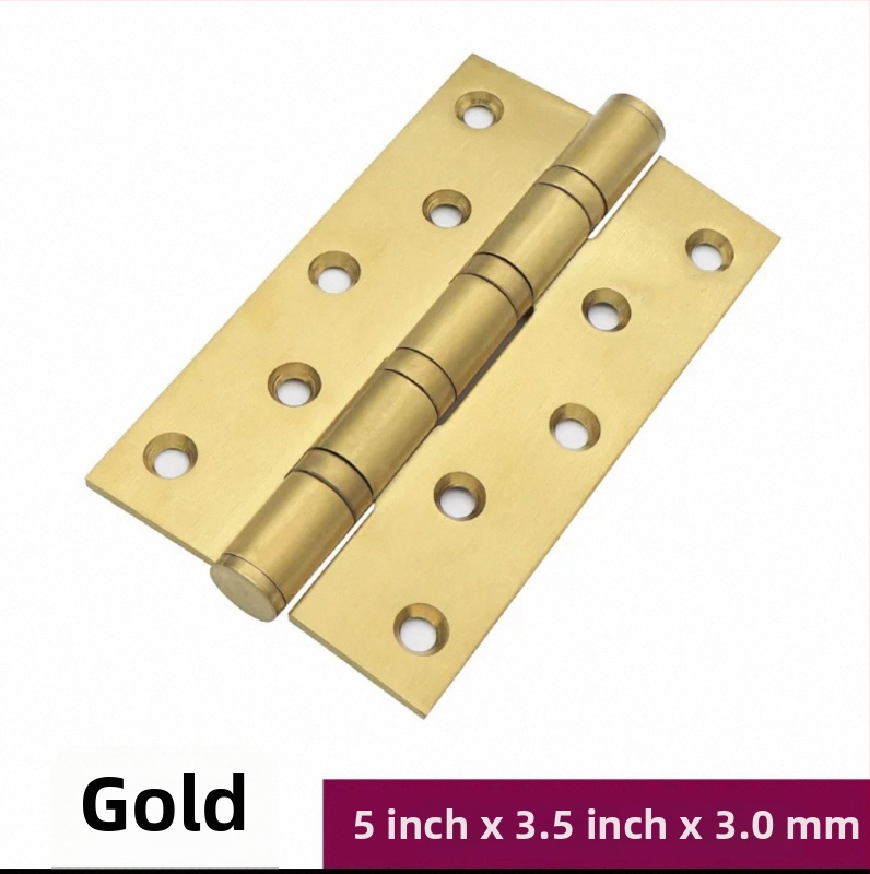 Sklopiva šarka od nehrđajućeg čelika 304 za drvena vrata i namještaj, brušeni završetak, debljina 3 mm, model 3043, tih rad