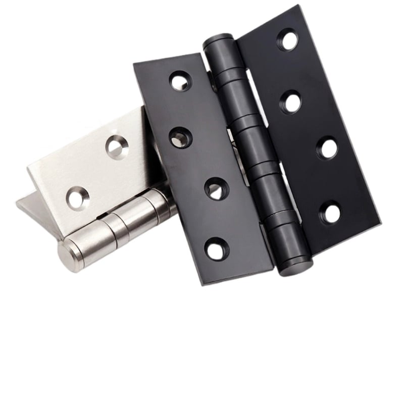 Sklopiva šarka od nehrđajućeg čelika 304 za drvena vrata i namještaj, brušeni završetak, debljina 3 mm, model 3043, tih rad